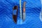 HANDMADE DAMASCUS STEEL KNIFE WITH CUSTOM WOOD BONE HORN OR RESIN HANDLE KN