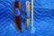 HANDMADE DAMASCUS STEEL KNIFE WITH CUSTOM WOOD BONE HORN OR RESIN HANDLE KN