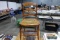 ANTIQUE SIDE CHAIR BASKETWEAVE SEAT WITH DAMAGE