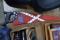 HAND SAW PAINTED STARS AND BARS