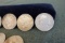 7 PEACE SILVER DOLLARS 5 1922 1923 1924