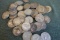56 WASHINGTON SILVER QUARTERS 3 1950 8 1951 8 1952 4 1953 5 1954 1955 4 195