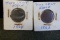 2 2 CENT PCS 1864 AND 1866