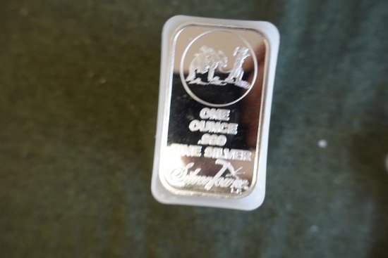 20 1 OZ SILVER BARS APMEX