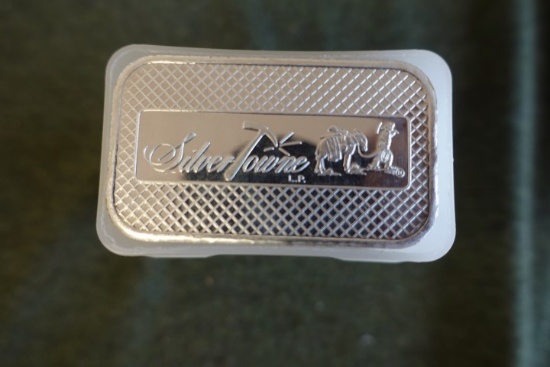 20 1 OZ SILVER BARS SILVER TOWNE