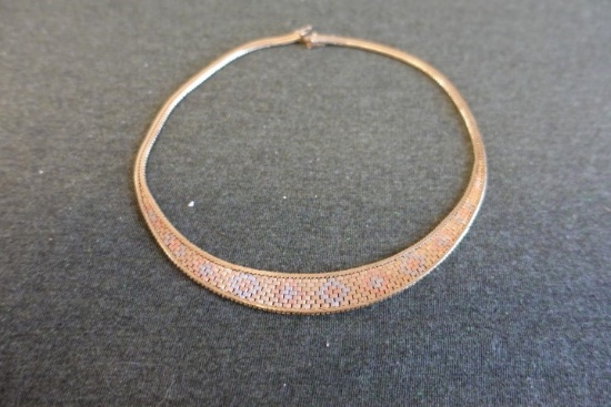 17" 14 KT GOLD NECKLACE 31.3 DWT