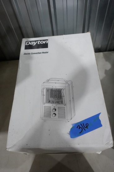DAYTON ELECTRIC HEATER NEW IN BOX