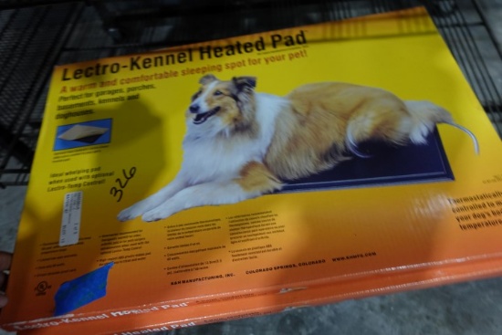 TWO HEATED PET PADS