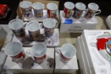 12 CAMPBELL COFFEE MUGS WITH BOXES MONTH CUPS
