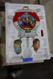 DANBERRY MINT CAMPBELL SOUP CLOCK APPROX 15 INCH NEW IN BOX