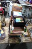 COLLECTION OF CIGAR BOXES APPROX 24