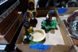 COLLECTION 3 JAMAICAN ASHTRAYS