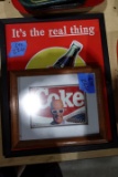 TWO PC COCA COLA ART