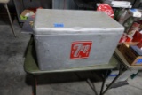 ALUM 7UP ICE CHEST