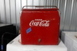 COCA COLA METAL COOLER