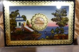 REVERSE PAINT GLASS PANE 11 X 7