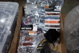 LOT OF HARLEY DAVIDSON COLLECTIBLES STICKERS PINS PATCHES
