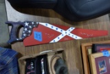 HAND SAW PAINTED STARS AND BARS