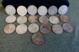 19 LIBERTY STAND 1/2 DOLLARS 1934 1936 1937 1938 1939 1940 1941 1942 2 1943