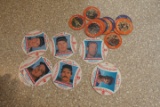 1987 JIFFY POP SERIES BASEBALL COLLECTIBLES AND SUPER STAR SPORTS COINS COL