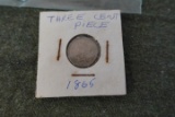 1865 3 CENT PC