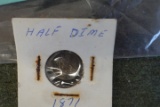 1871 1/2 DIME
