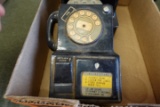ANTIQUE NICKELS DIMES QUARTERS CASH REGISTER BANK AND PAY PHONE BANK