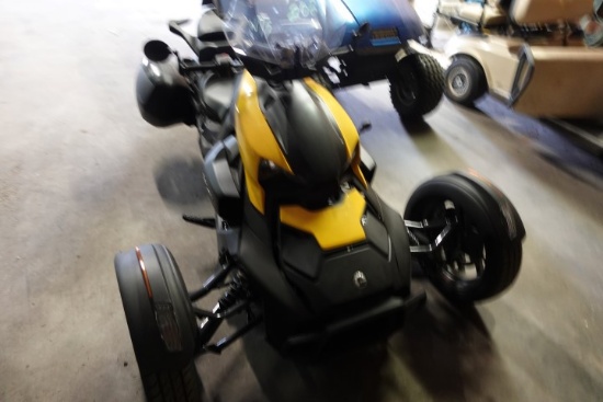 #7601 2023 CAN AM 900 RYKER 384 MILES SHAD STORAGE COMPARTMENT NO TITLE