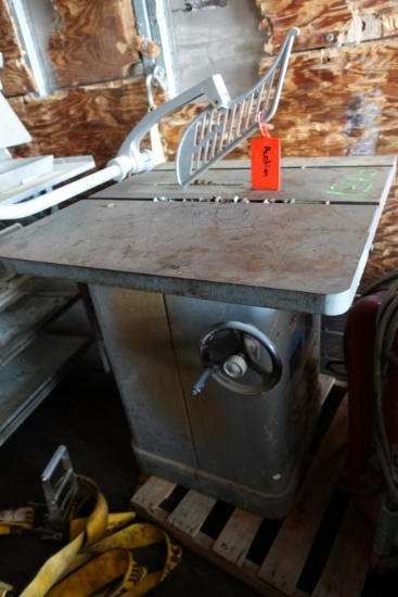 #1310 UNISAW TABLE SAW 7" BLADE 27 X 28 TABLE