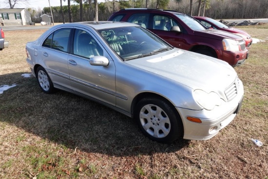 #307 2005 MERCEDES BENZ 117540 MILES POWER DOORS WINDOWS LEATHER SEATS WORN