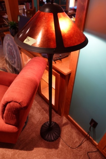 COPPER COLOR FLOOR LAMP