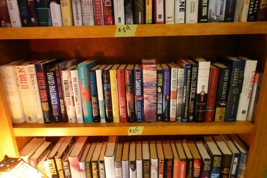 LARGE LOT HARDBACK BOOKS DAVID BALDACCI STEVEN L CARTER JAMES BAMFORD OLIVE