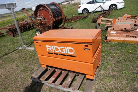 #5211 RIDGID TOOL BOX MODEL 2048 OS 25" DEEP 24" WIDE 48" LONG