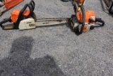 #4308 2 STIHL CHAINSAWS MS170 16