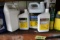 SHELF LOT LUBRICANTS JOHN DEERE OIL FILTER JOHN DEERE CLEANERS GREASE GUNS