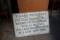 BRIDGE FISHING SIGN HAND PAINTED 36 X 24