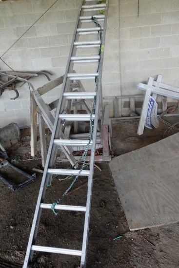 ALUM EXT LADDER 25'