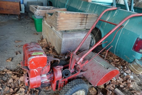 EARLY TROY BUILT REARTINE TILLER NOT RUNNING
