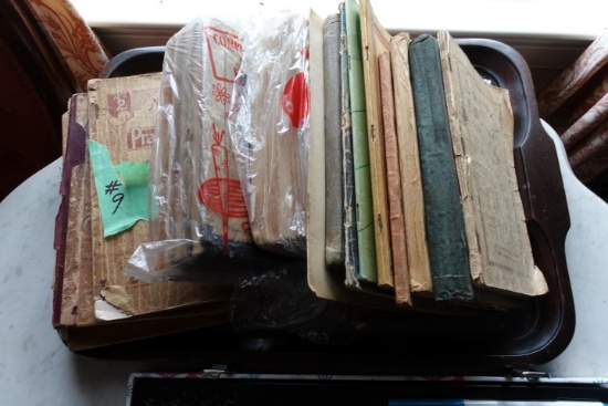 COLLECTION ANTIQUE HYMNALS AND MUSIC BOOKS