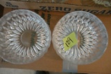 BOX CRYSTAL AND GLASS BOWLS