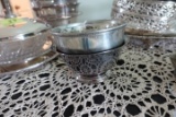 2 SALISBURY PEWTER BOWL 4 AND 5 INCH