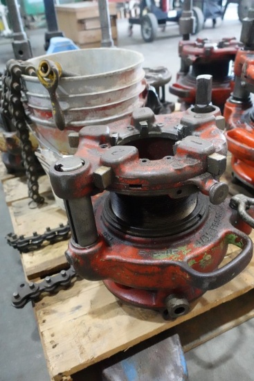 RIDGID 141 RECEDING GEARED THREADER 2 1/2" TO 4" PIPE JAM PROOF THREADER NO