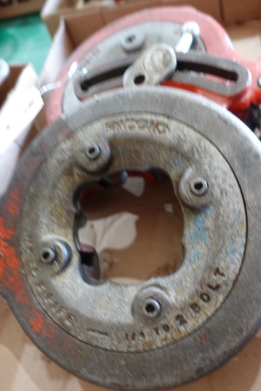 RIDGID UNIVERSAL DIE HEAD PIPE THREADER 1/8 TO 2 PIPE 1/4 TO 2 BOLT