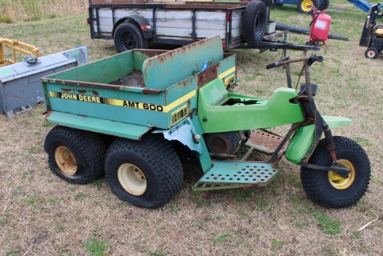 #1105 JOHN DEERE AMT 600 MISSING PARTS ROUGH CONDITION