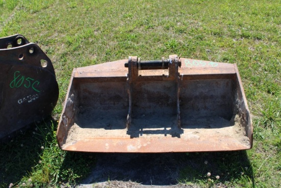 #805b Backhoe Ditch Bucket 47 X 21