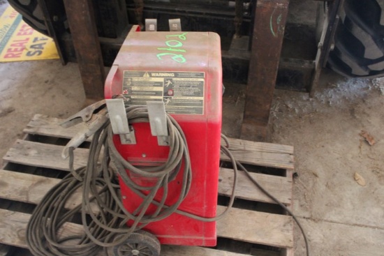 #2102 Lincoln Welder Model Ac 225 Arc Welder 40 225 Amp