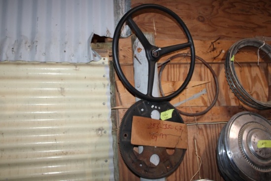 AUTO PARTS INCLUDING BEAUTY RING STEERING WHEEL ETC