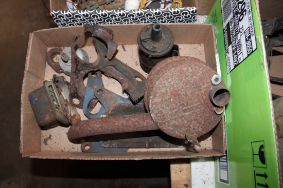 BOX EARLY AUTO COIL GAS CAP AND MORE