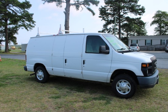 #5301 2012 Ford Cargo Van E150 Advantage Trac Flex Fuel 188913 Miles 4.6 L