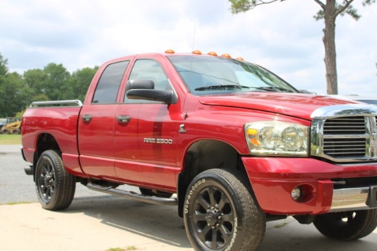 #1003 2006 Dodge Ram 2500 Crew Cab 4x4 5.9 Cummins Short Bed 235000 Miles A